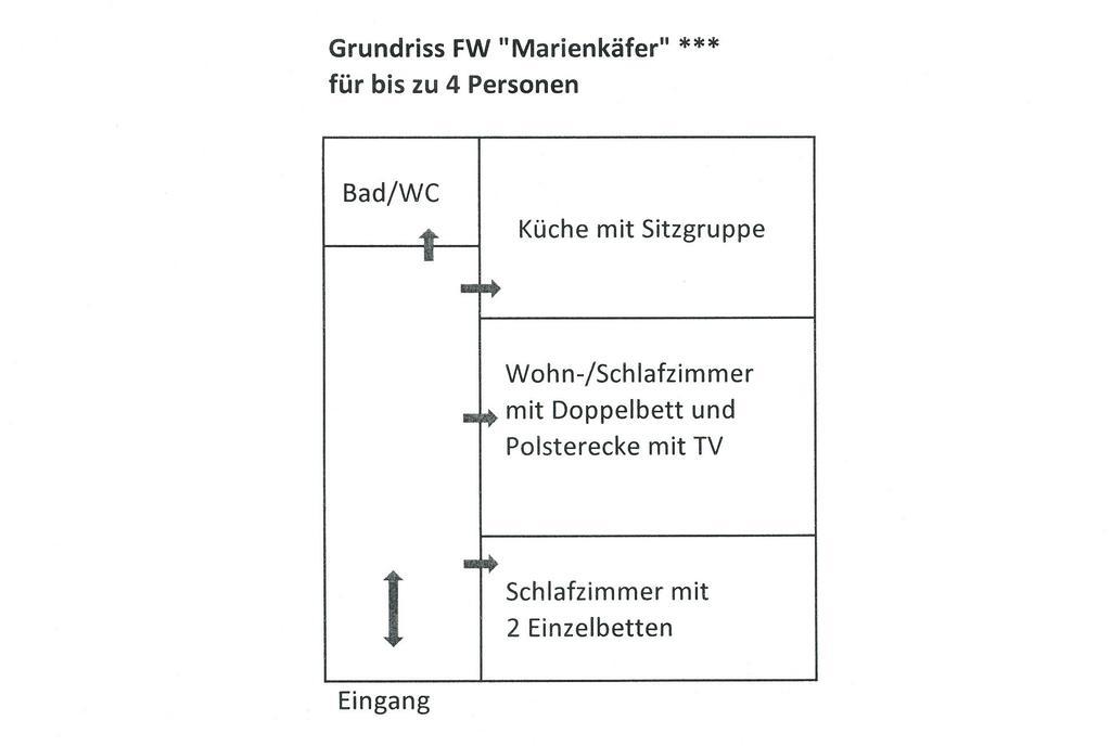 Ferienwohnung Marienkaefer Wulkow  Экстерьер фото